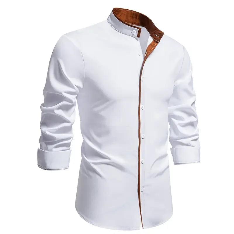 Camisa Social Masculina Vizencci Lean
