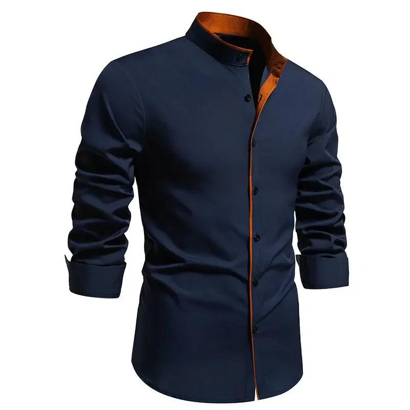 Camisa Social Masculina Vizencci Lean
