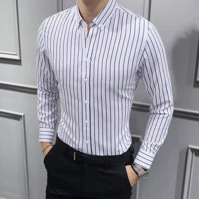 Camisa Social Masculina Vizencci Charm