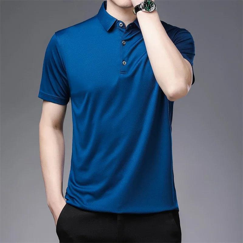 Camisa Polo Masculina Lisa Vizencci Class