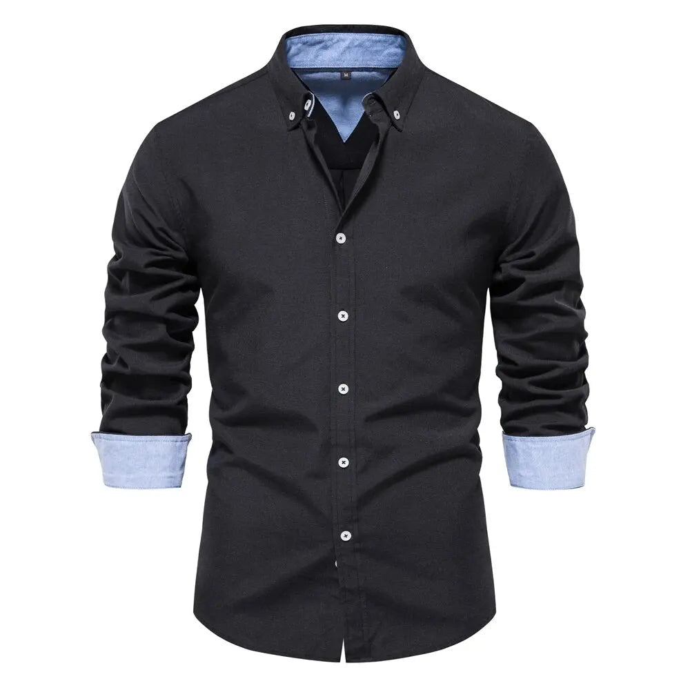 Camisa Social Masculina Vizencci Excluven